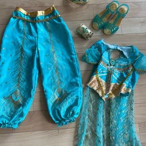 Kids Aladdin princess jasmine costume